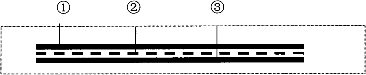 Method for manufacturing silicone modified double-sided double-color flexible decorative brick