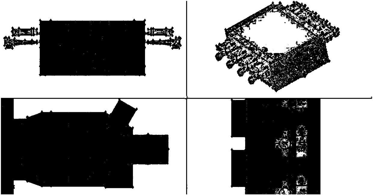 Method for analyzing regenerative heating furnace flow field and internal temperature and thermal stress of workpiece