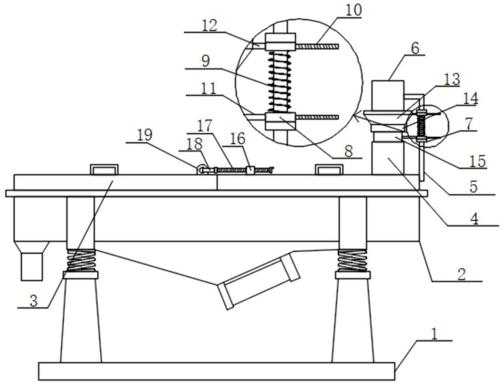 Seed screening device for agricultural processing