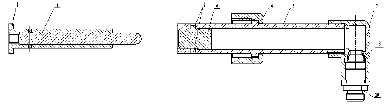 A high temperature resistant pyrotechnic catapult