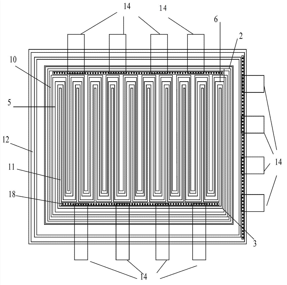 Silicon-based uniwafer photoelectricity integrated receiving chip for plastic optical fiber communication