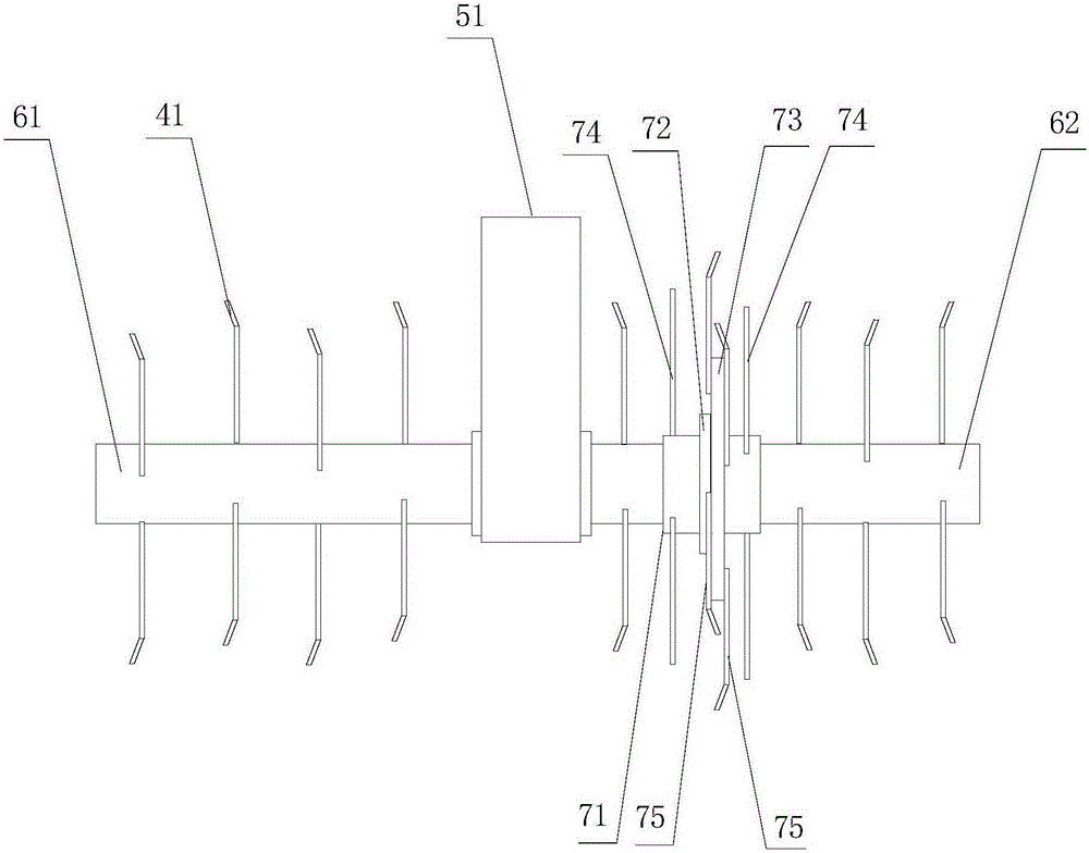 Self-propelled crawler rotary tillage and trench digging all-in-one machine