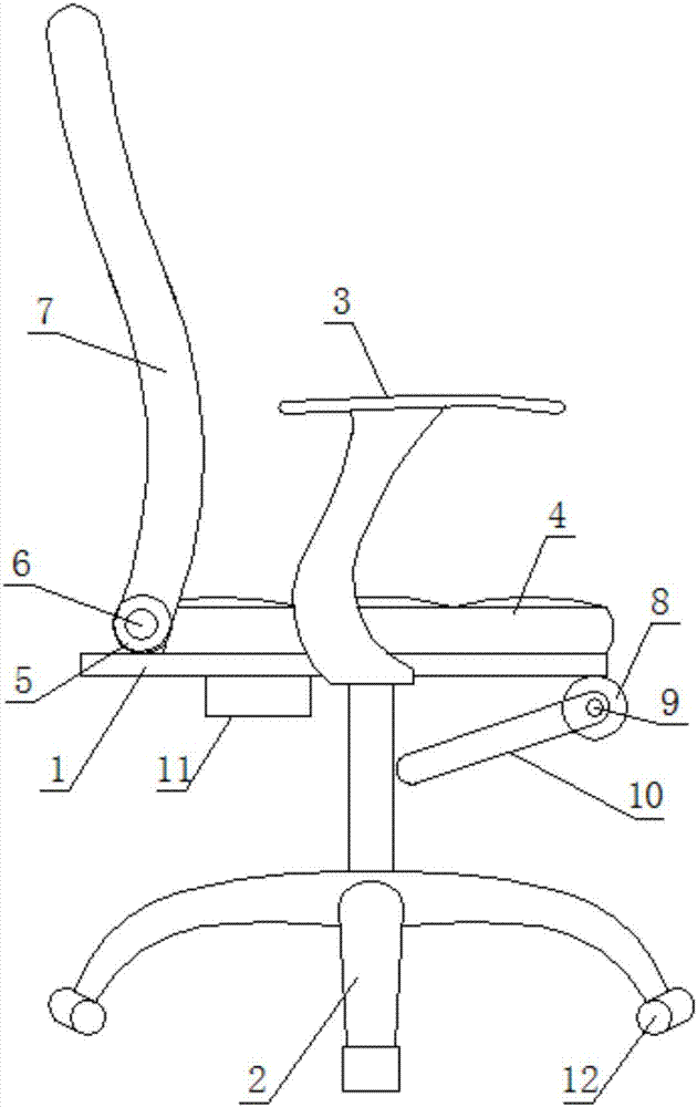 Smart healthcare office chair