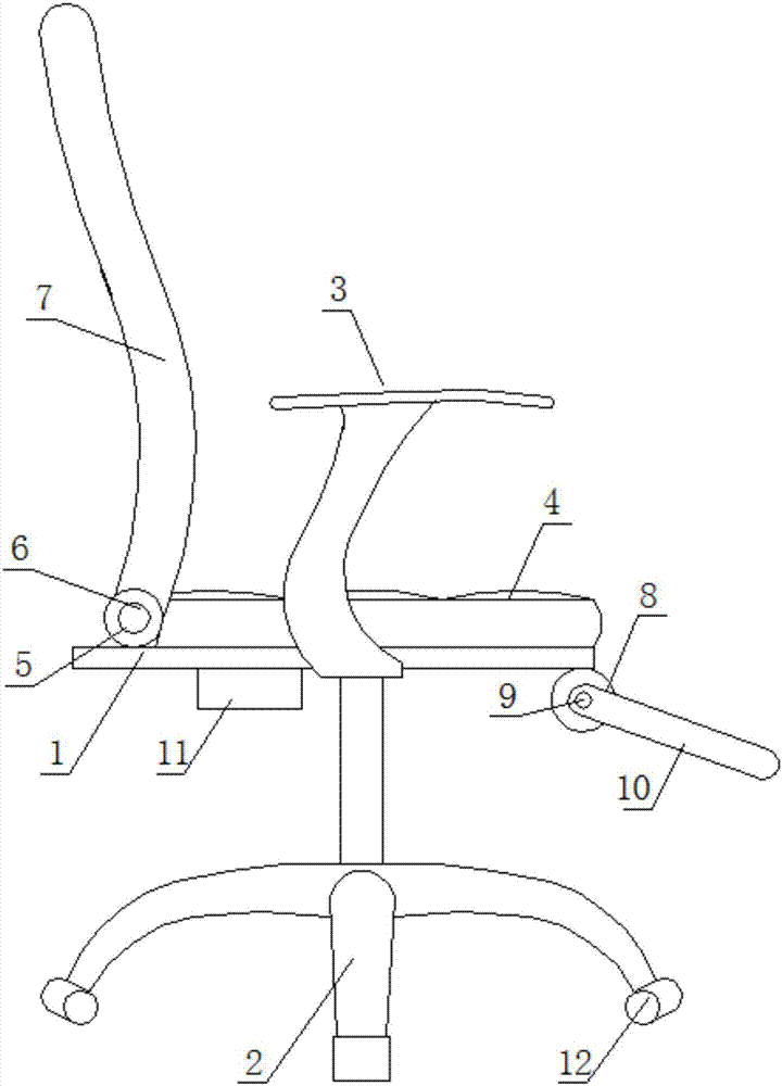 Smart healthcare office chair