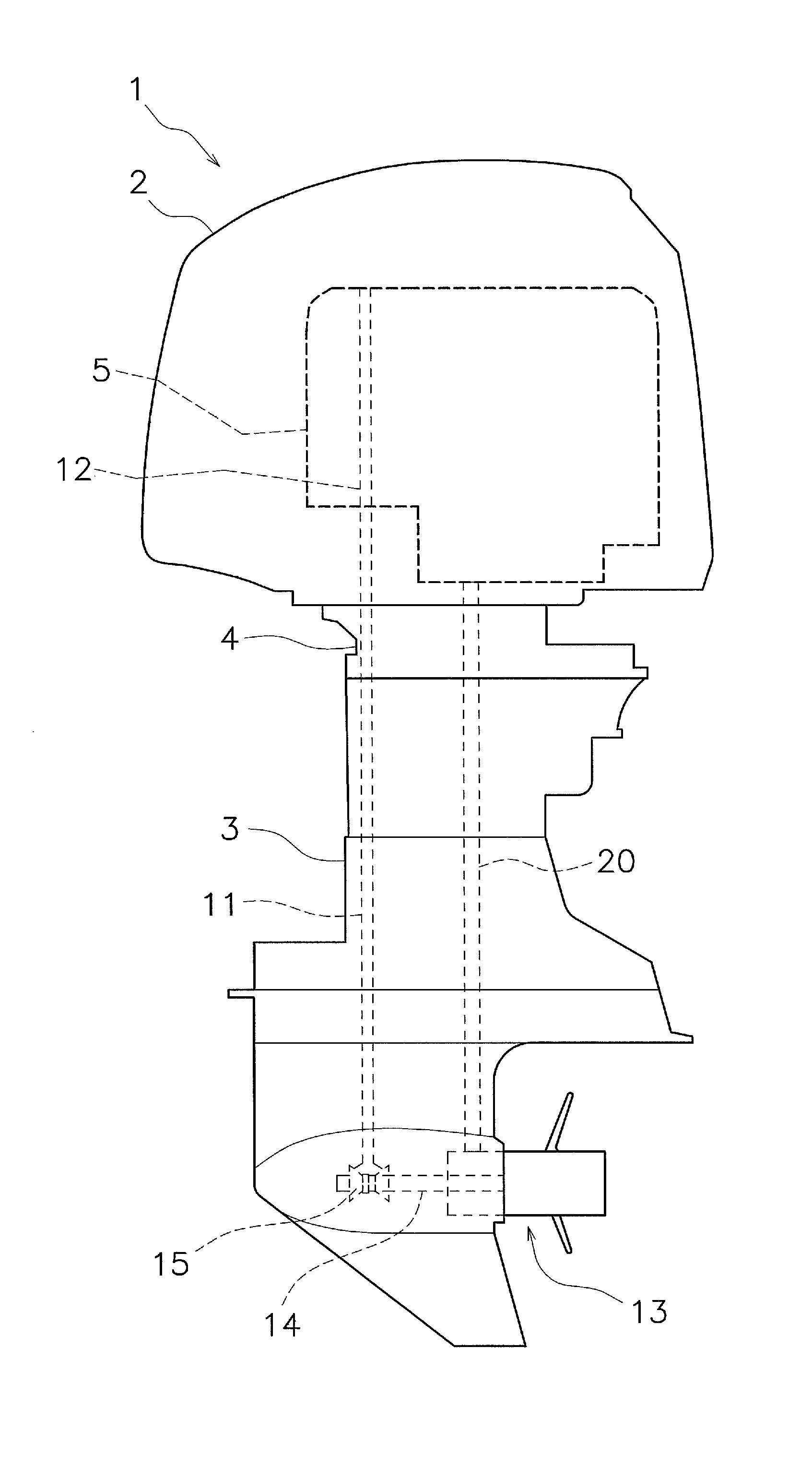 Marine propulsion device