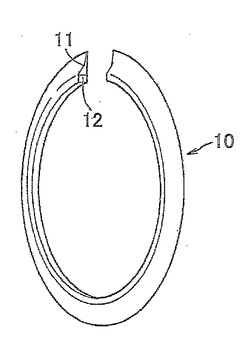 Method for molding annular member and apparatus for molding annular member