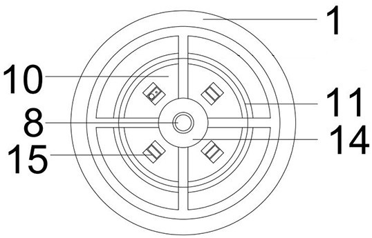 A distributed grouting system for cast-in-place piles