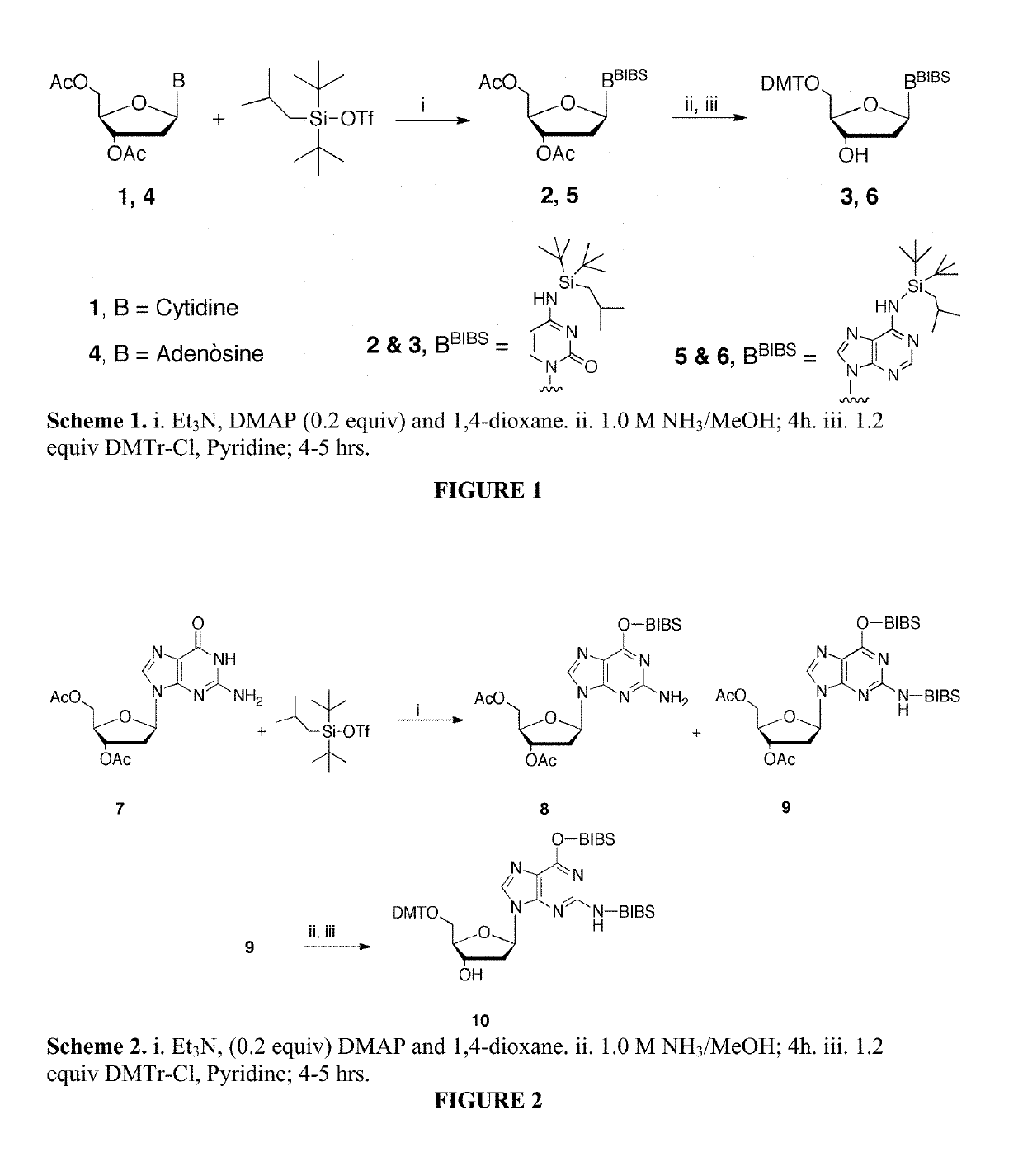 Exocyclic nitrogen atom protected nucleoside and method for producing and using the same