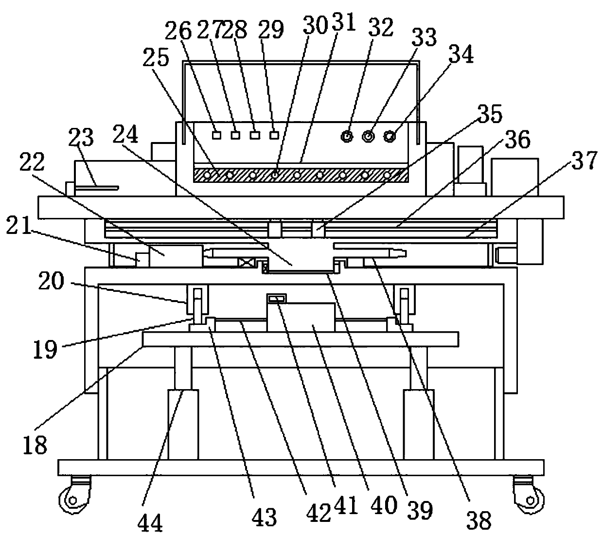 Newborn pediatric nursing device and use method thereof