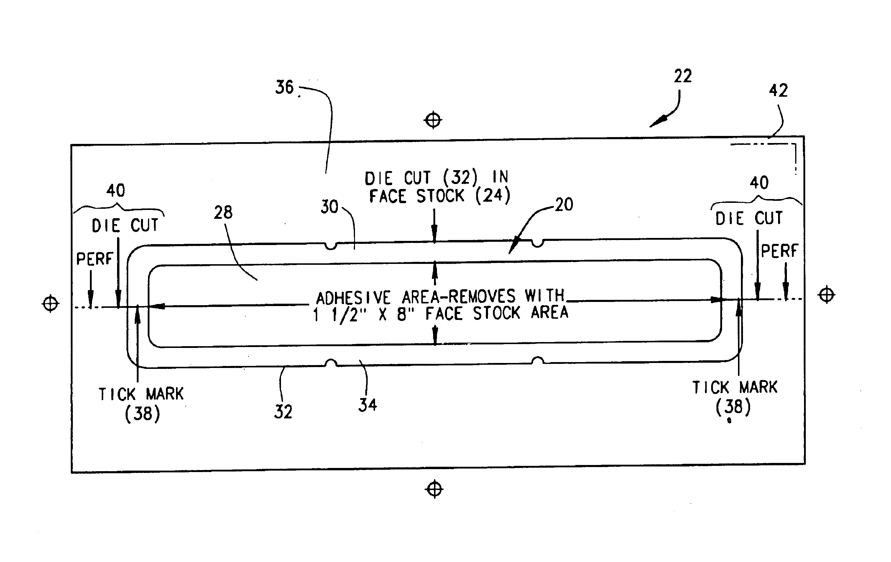 Self-laminating strip label and method for assembling same