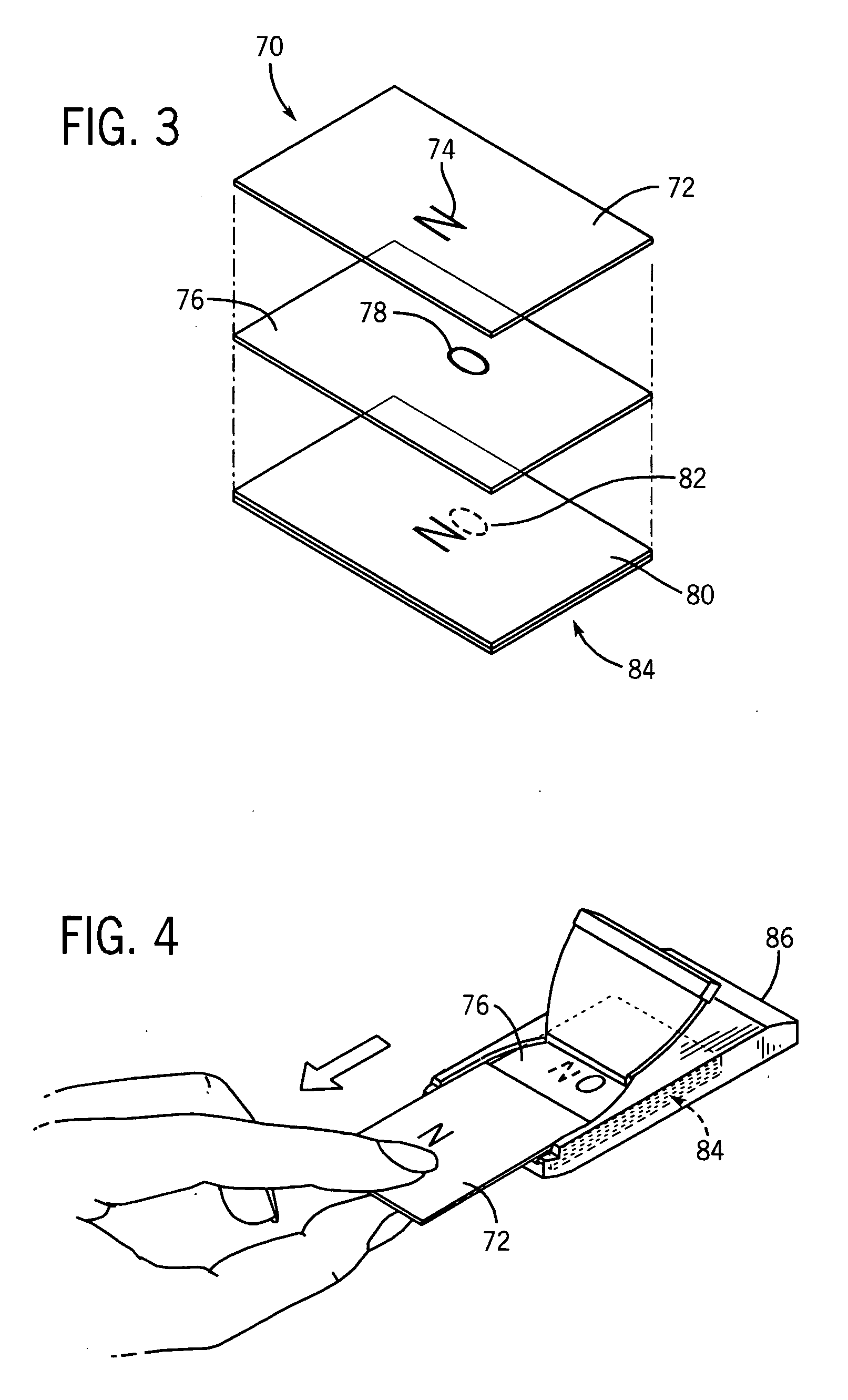 Over dosage indicating medicated film strip