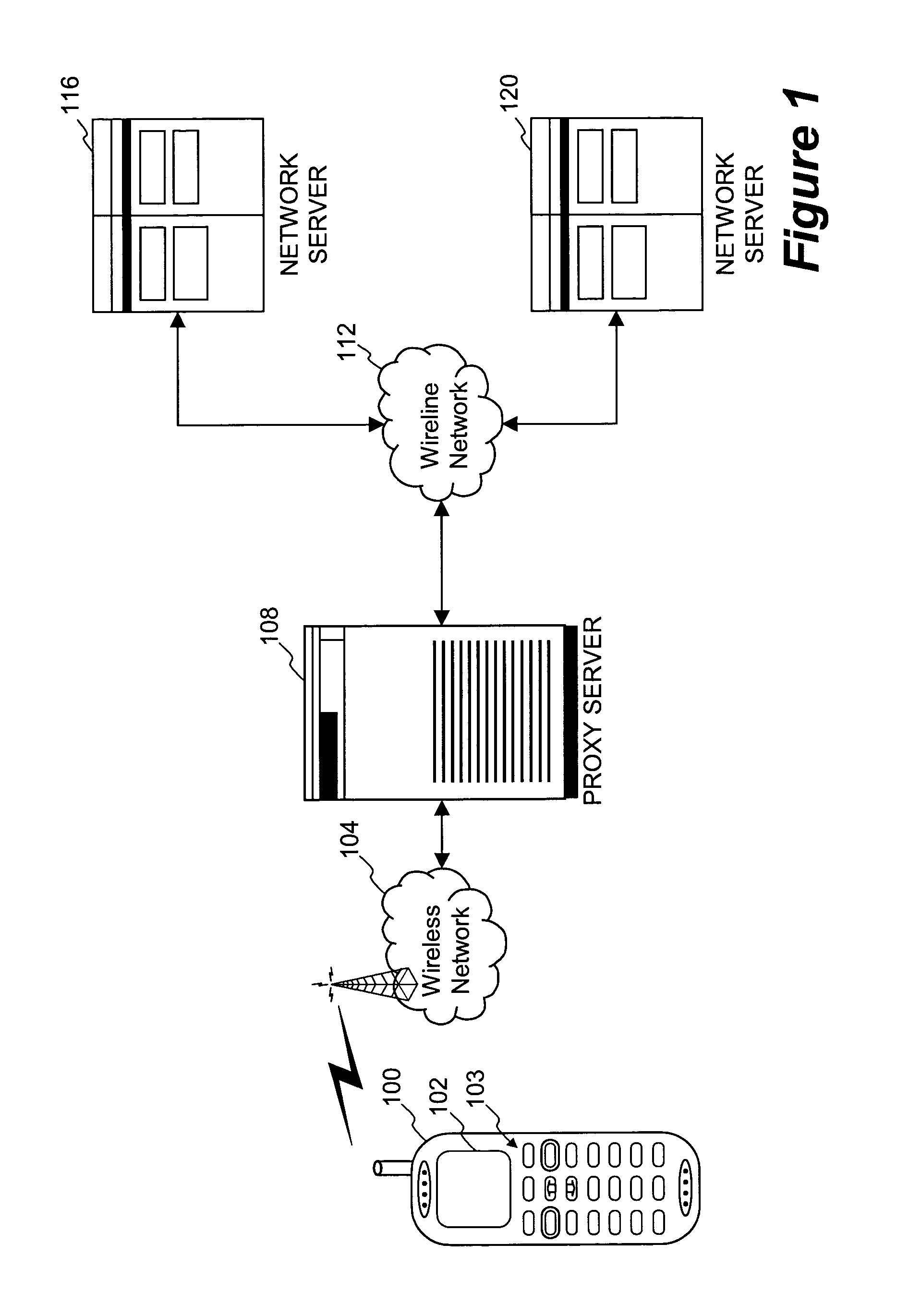 Graphical user interface features of a browser in a hand-held wireless communication device