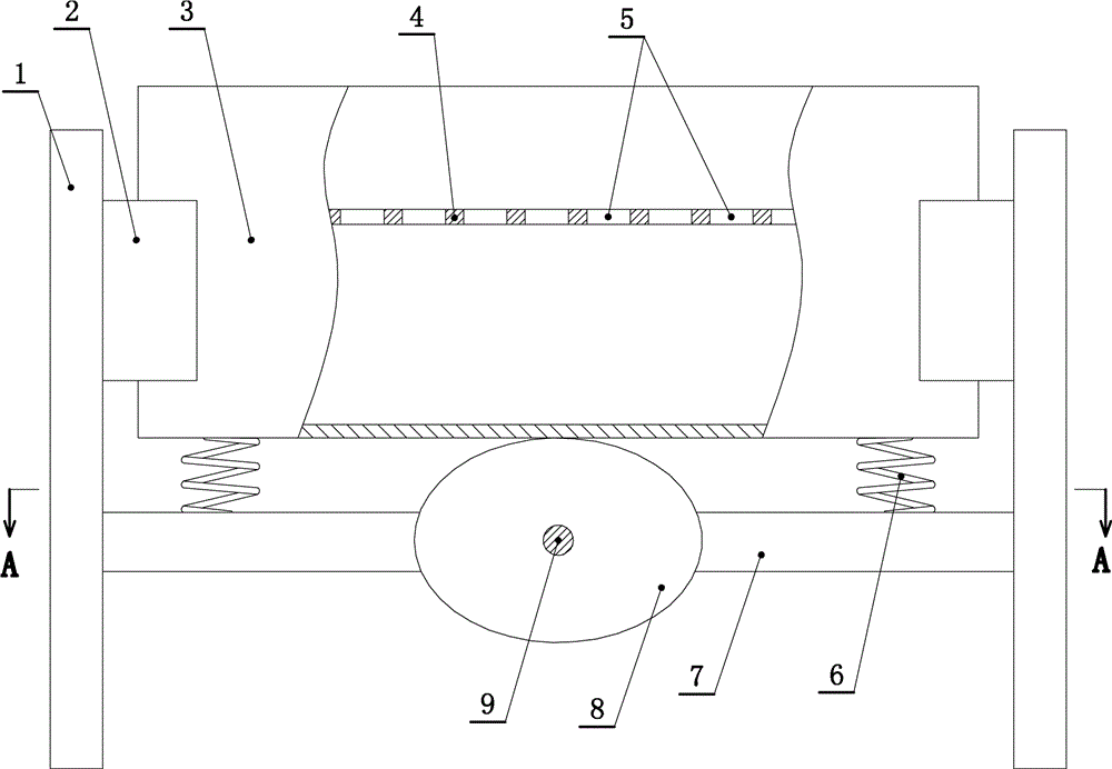 Lifting-type shaking device