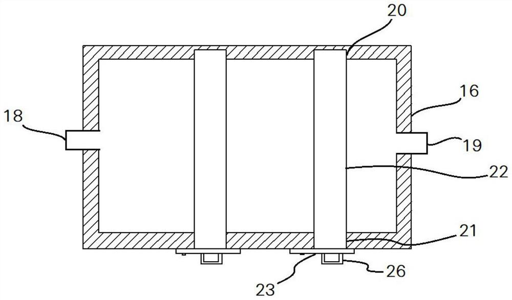 Method for sectional treatment of ammonia-containing waste gas