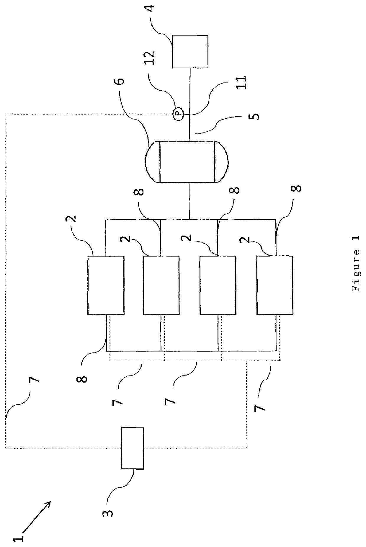 Method for operating a vacuum pump system and vacuum pump system applying such method