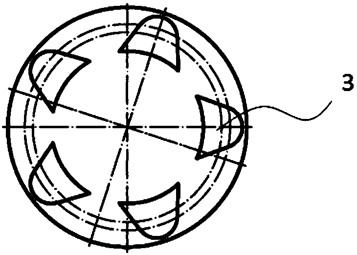 Forging process of hub unit flange plate