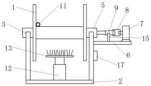 Simple detachable cable winding device