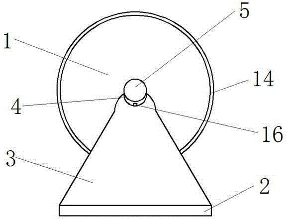 Simple detachable cable winding device