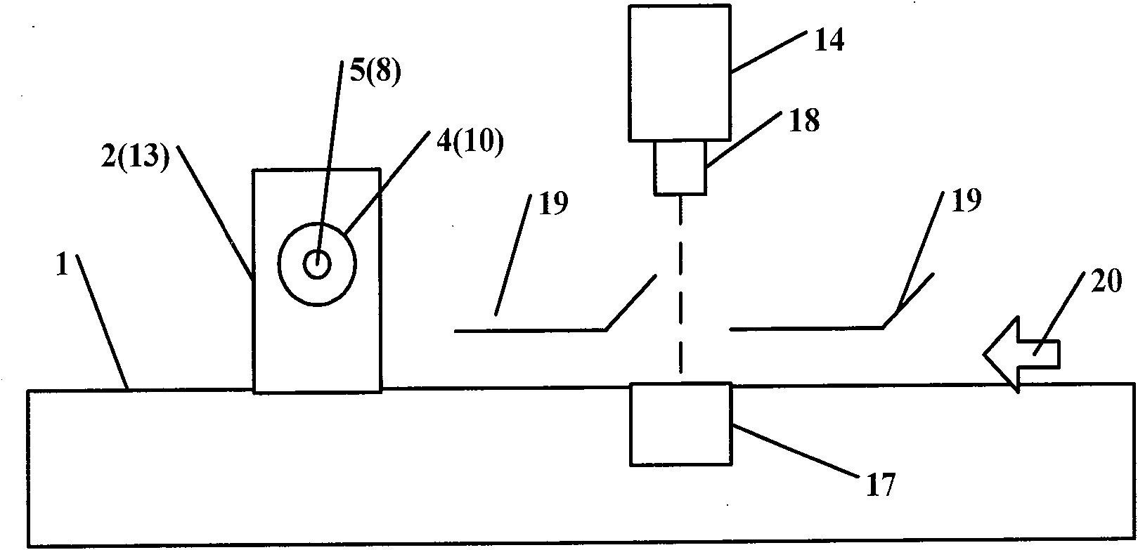 Equipment and method of automatically cutting work piece skirt border