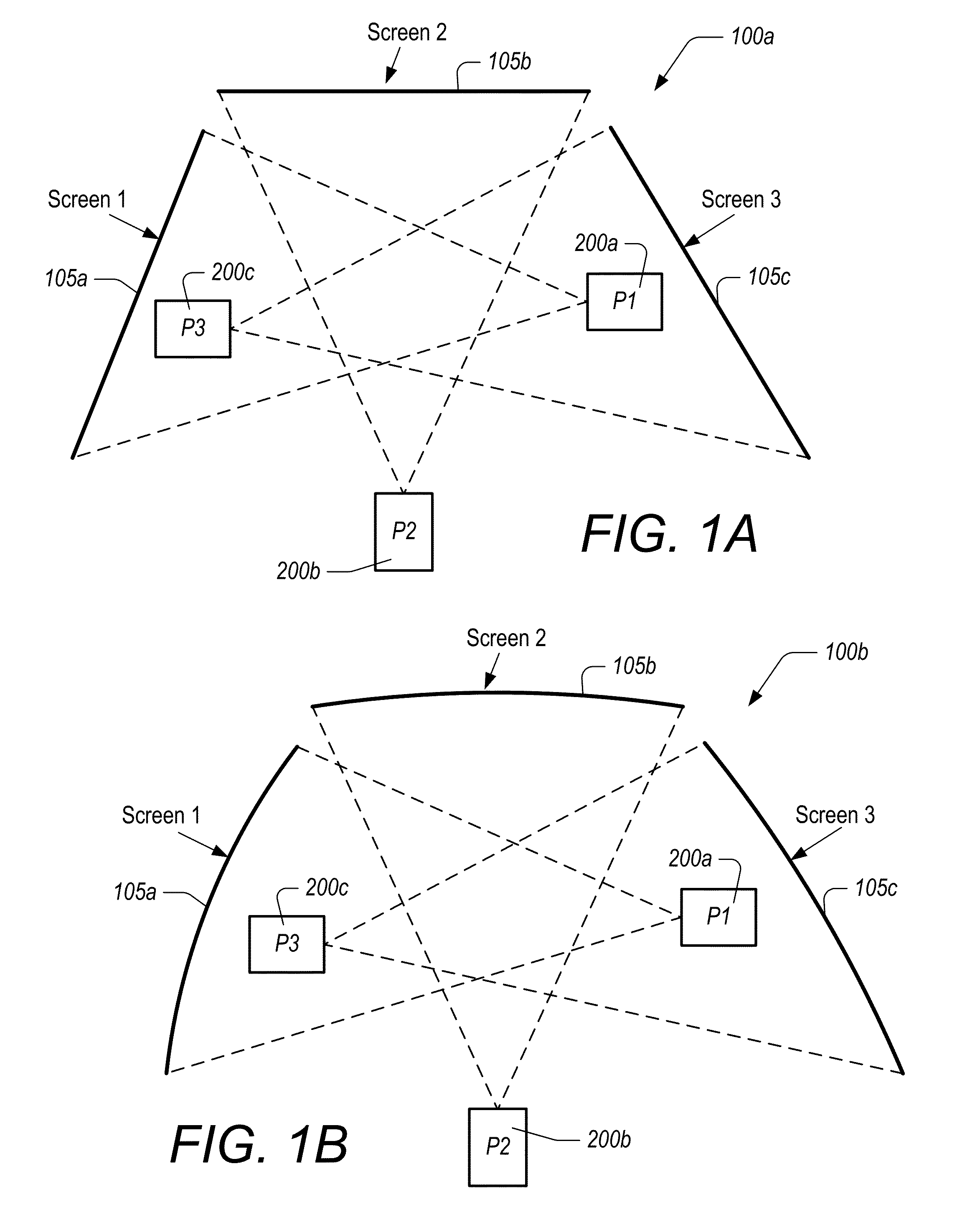 Display systems and methods employing screens with an array of micro-lenses or micro-mirrors