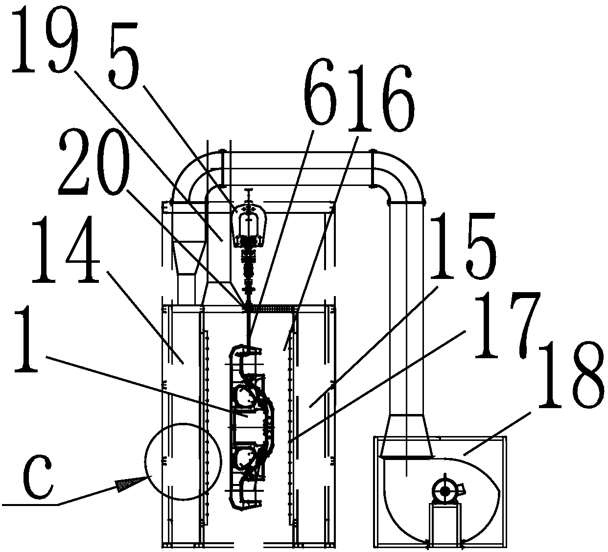 Railway wagon swing bolster and side frame cooling and cleaning method and system