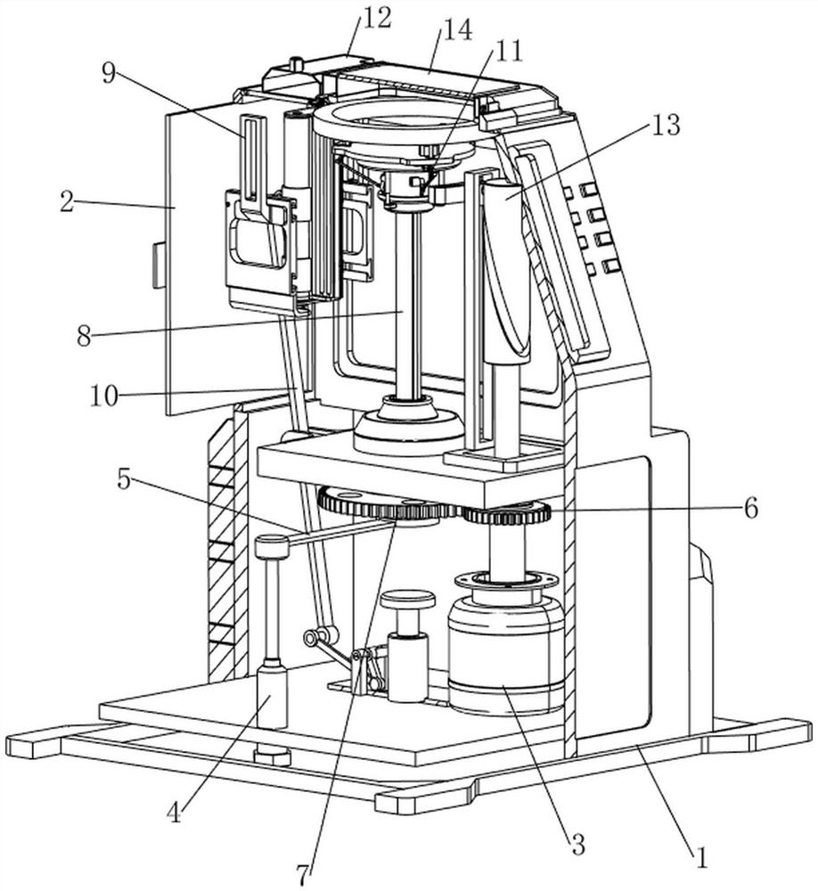 Optical lens shell maintenance device