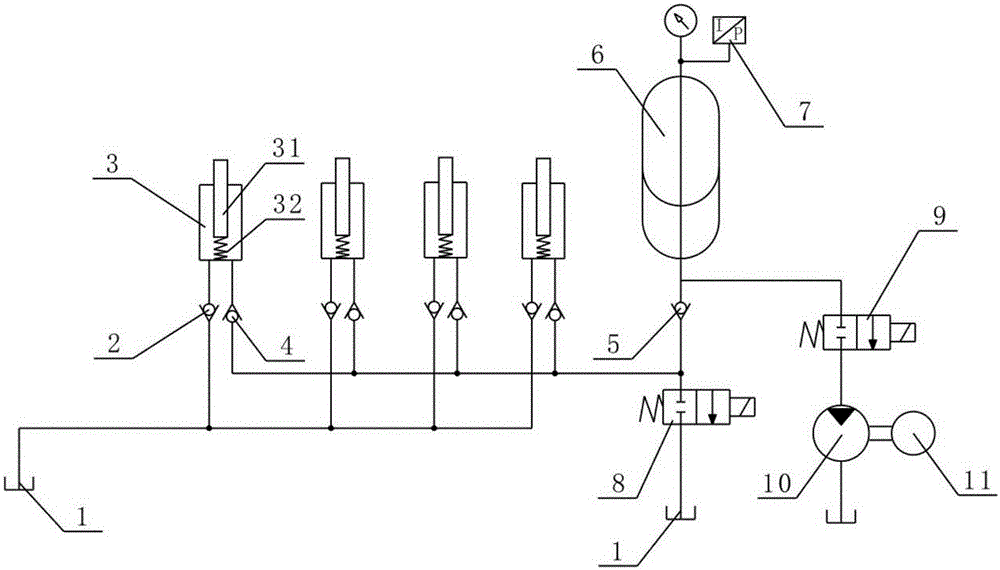 Pressure power generation device