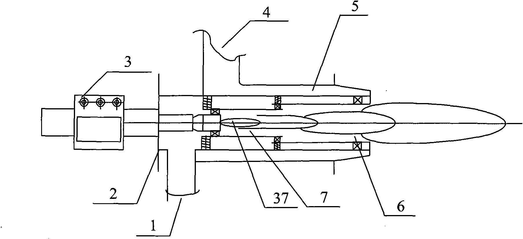 Improved plasma ignition nozzle of coal dust gasifier and mode