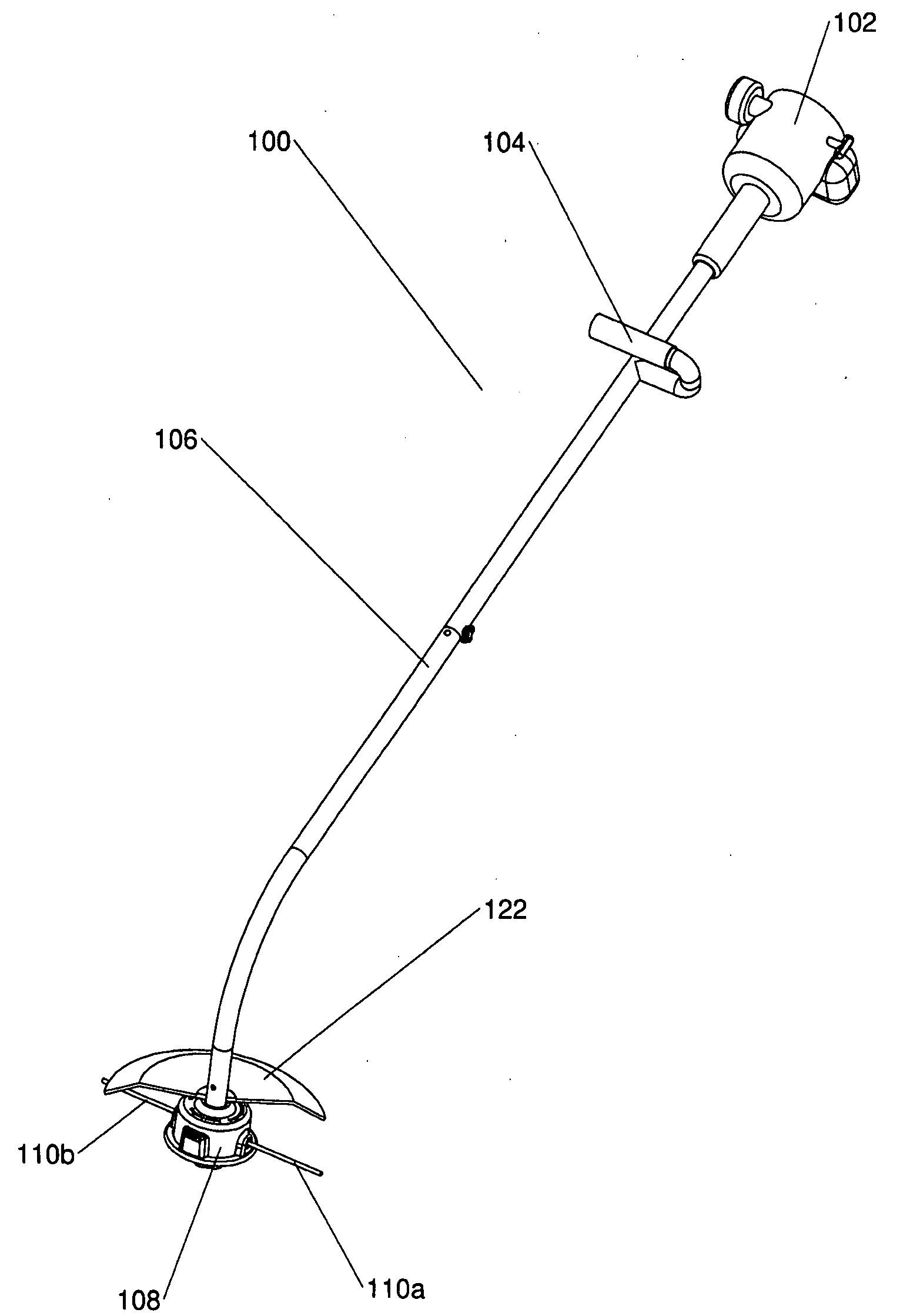 Top unloading fixed line trimmer head