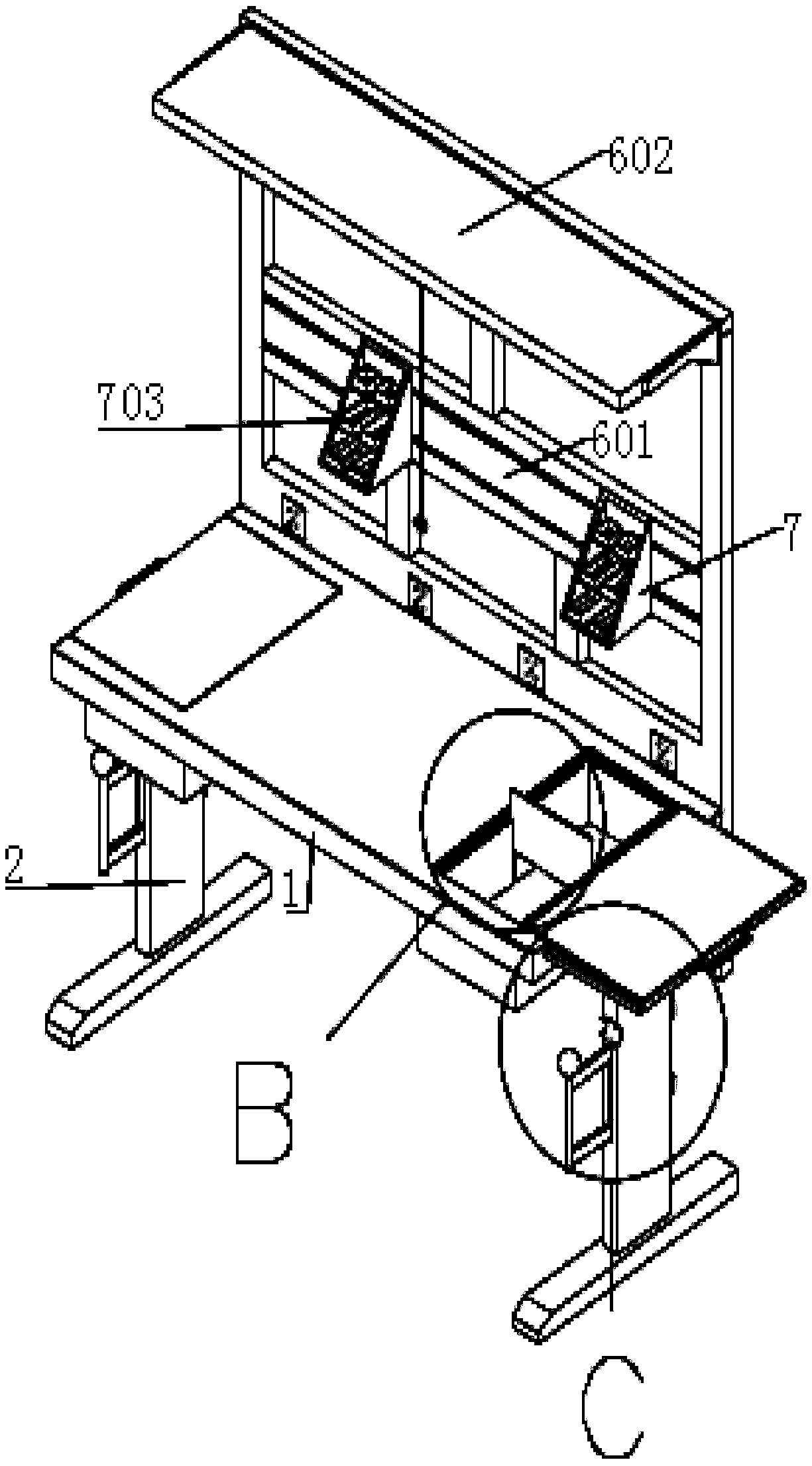 Machining anti-static worktable