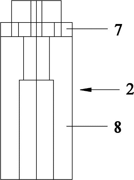 Striking-force test fixture for keyboard lines