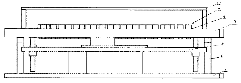 Striking-force test fixture for keyboard lines