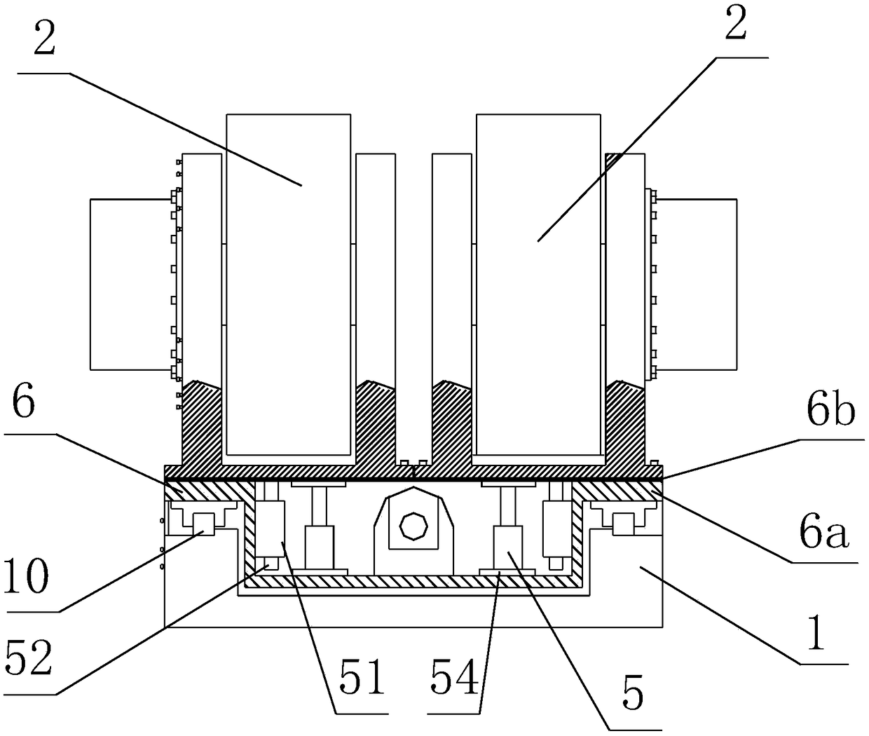 Chassis dynamometer test bench driven by permanent magnet synchronous motor