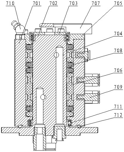 Polishing head structure of polishing machine