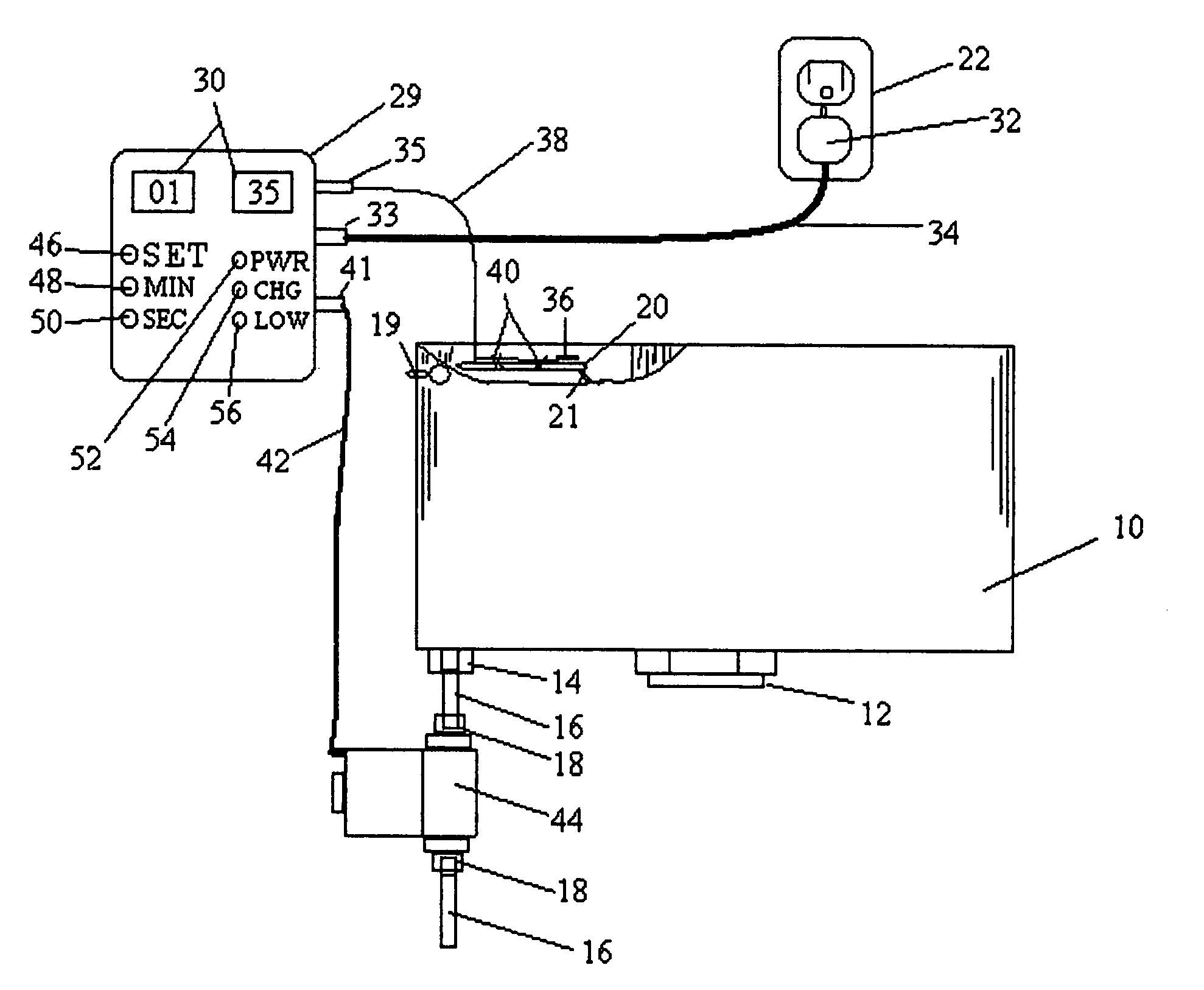 "Countdown Timer" automatic water limiting supply shut off safety valve flo-control system