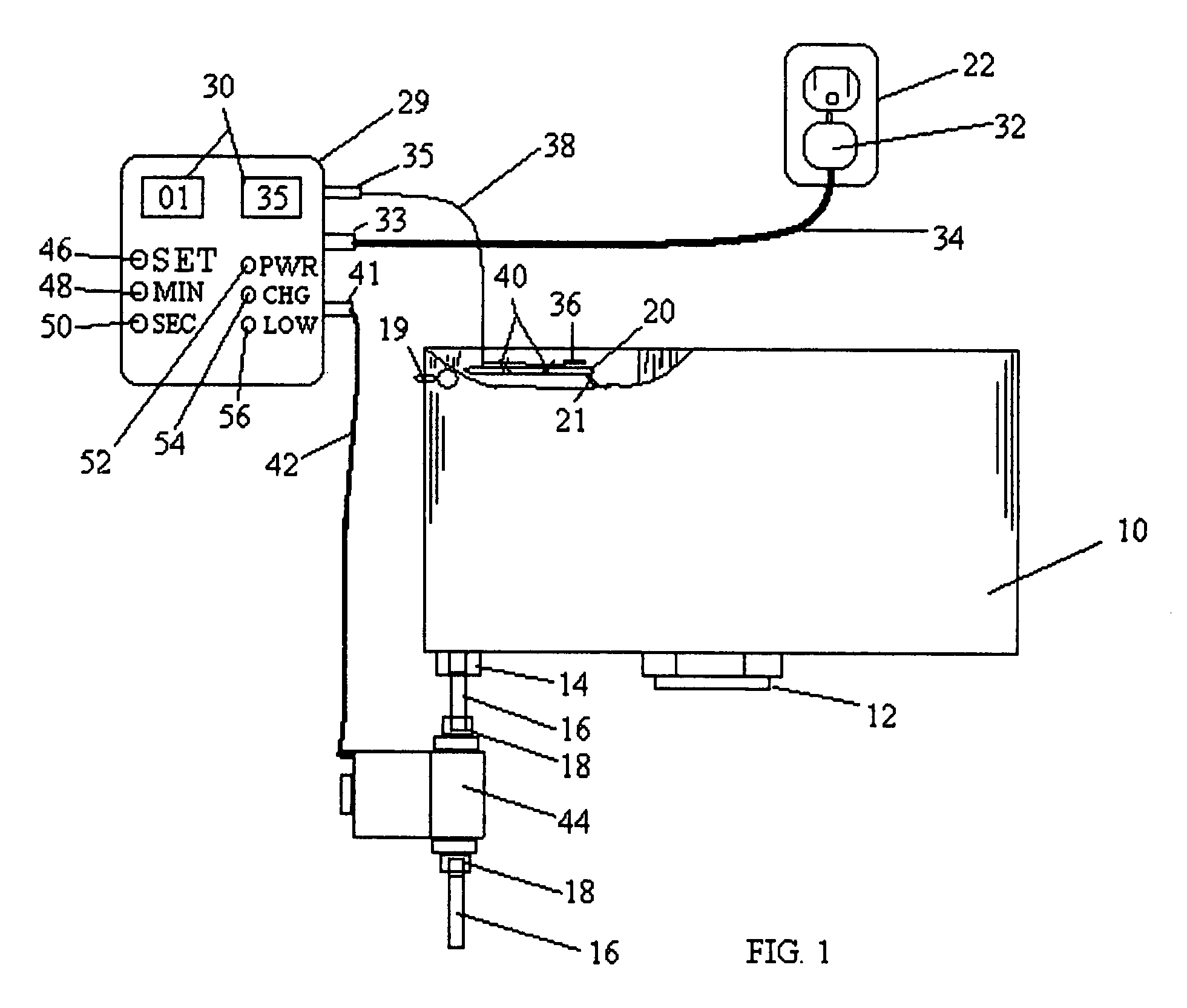 "Countdown Timer" automatic water limiting supply shut off safety valve flo-control system