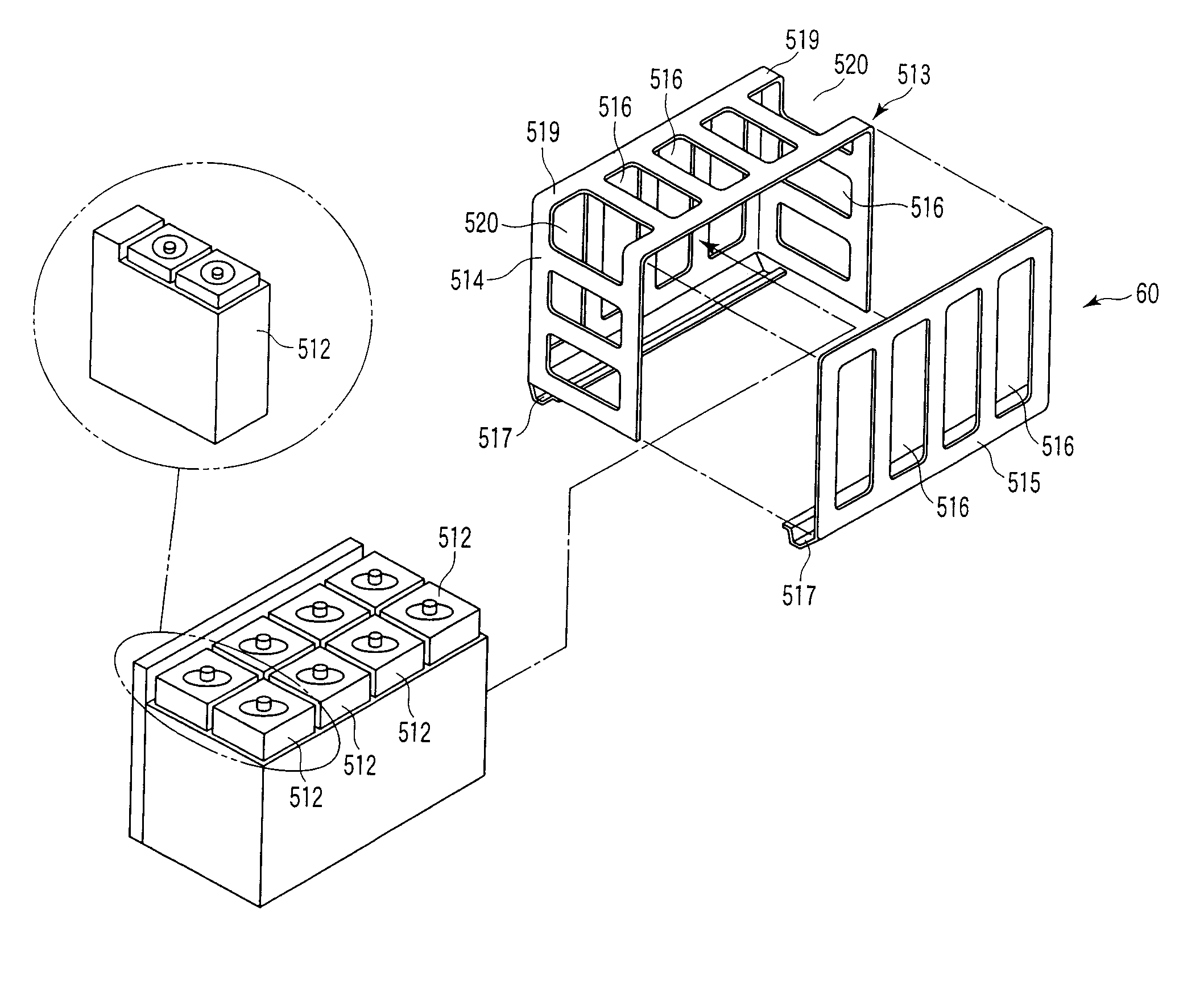 Battery unit