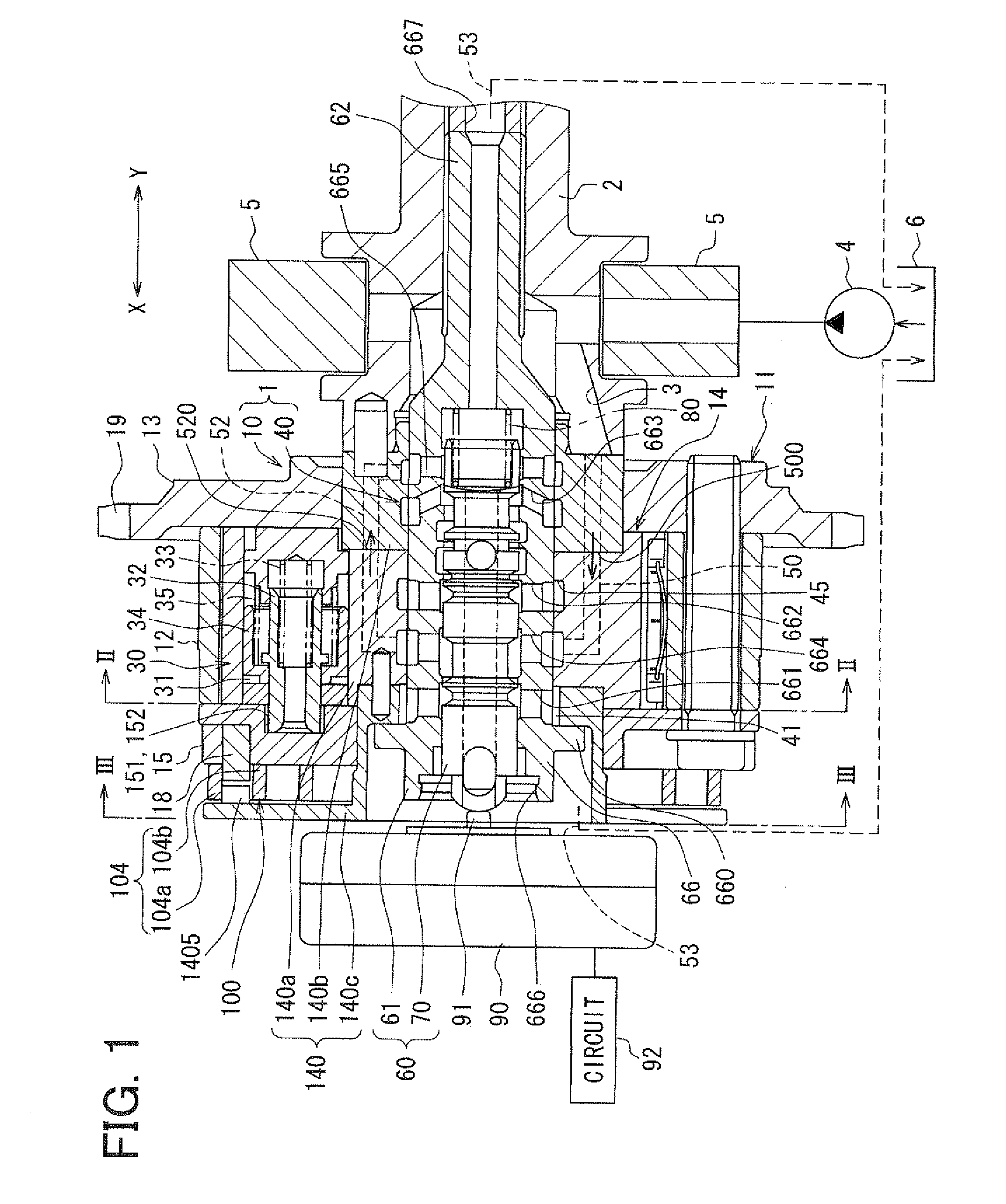 Valve timing control apparatus