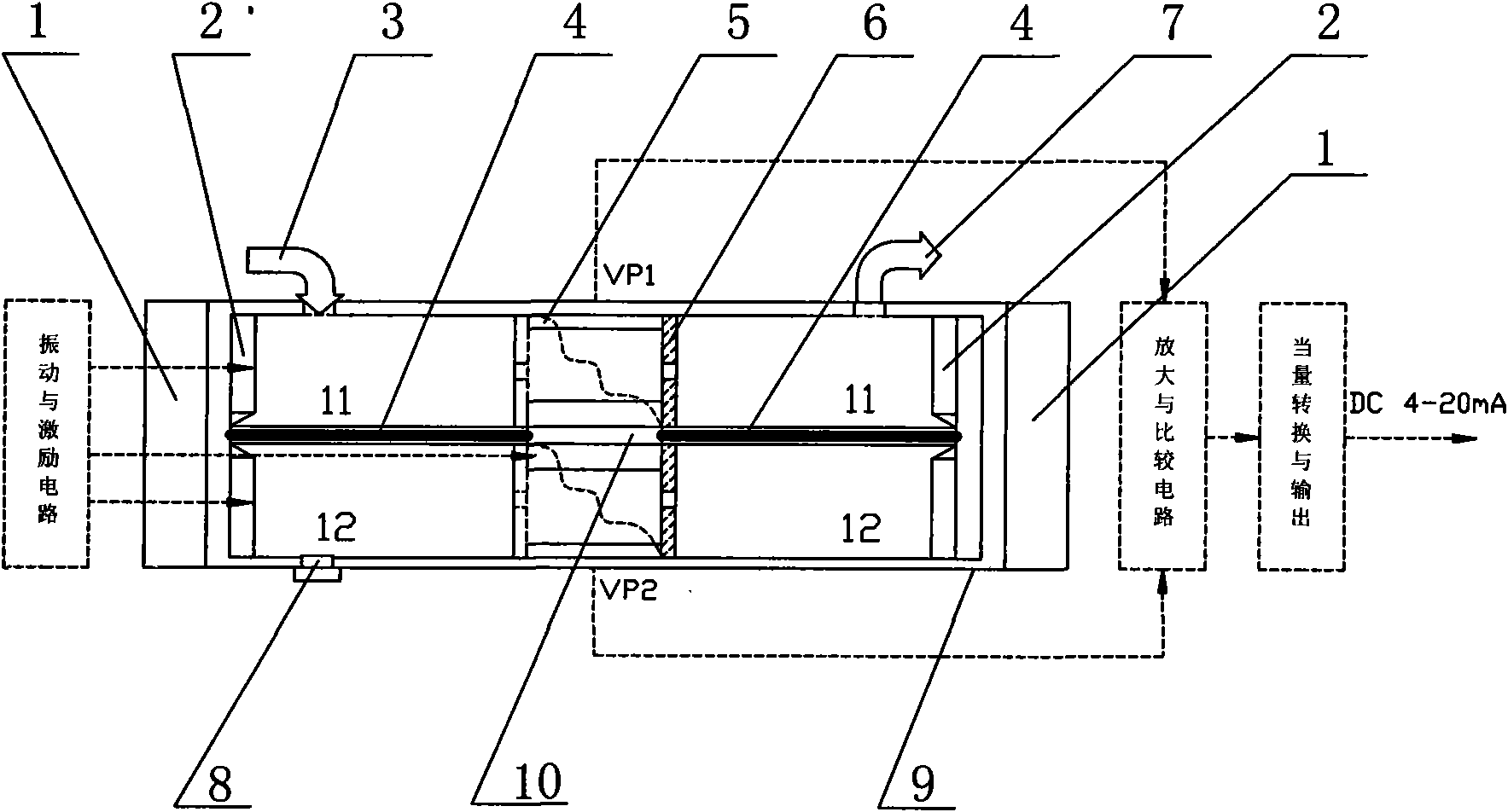 Method and device for light hydrocarbon gas calorific-value on-line analysis