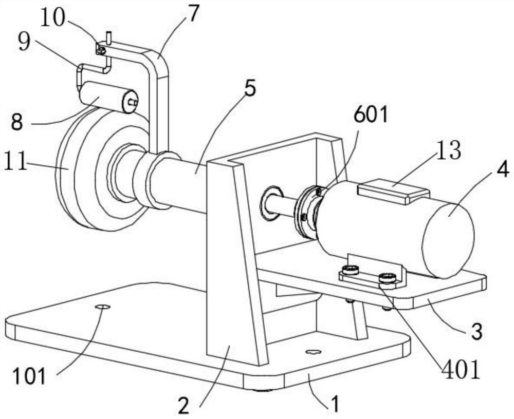 Multifunctional sampling drum automatic gluing device