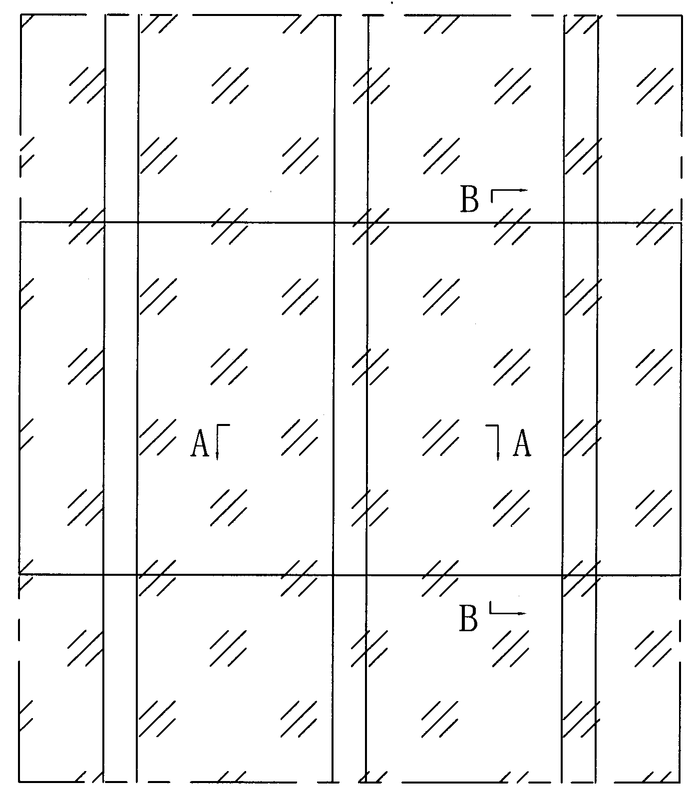 Switch-over regulating device for unitized curtain walls