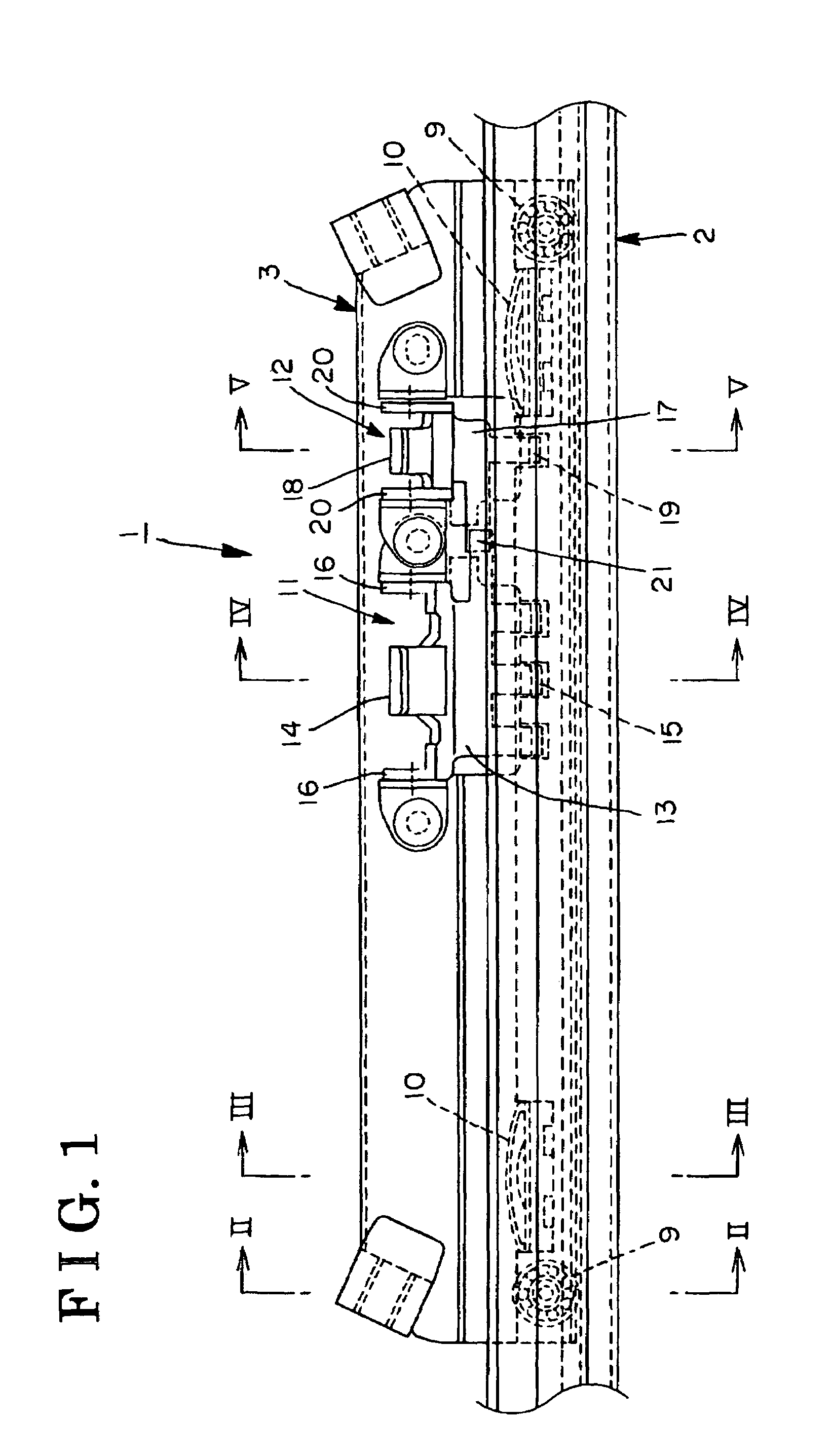 Seat slide device