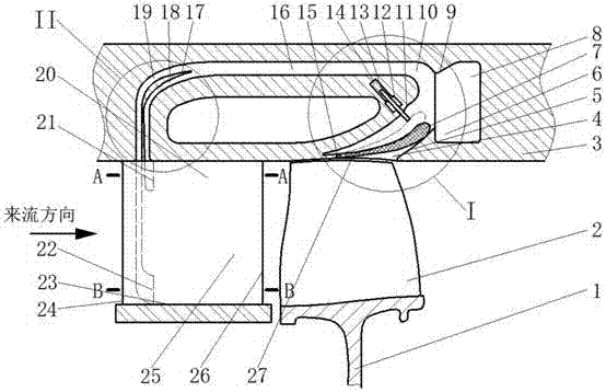 Self-adaption compressor for improving flow of rotor blade tip and stator angular region