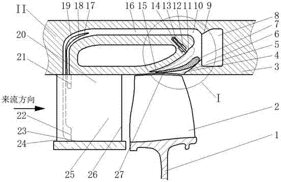 Self-adaption compressor for improving flow of rotor blade tip and stator angular region