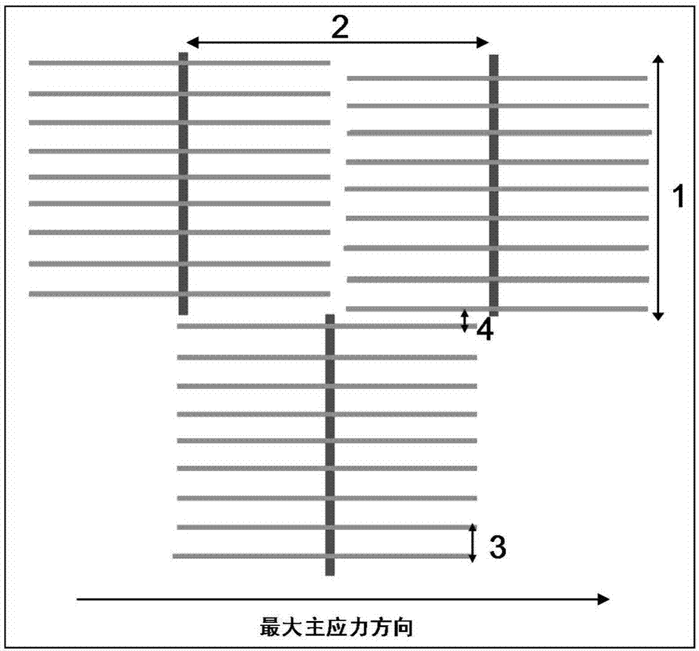 A staggered well layout method for quasi-natural energy development of volume-fractured horizontal wells in ultra-low permeability tight oil reservoirs