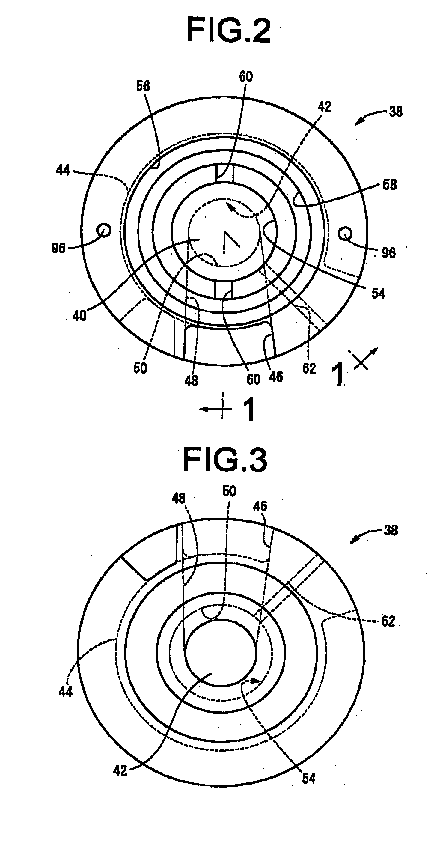 Pneumatically switchable type fluid-filled engine mount