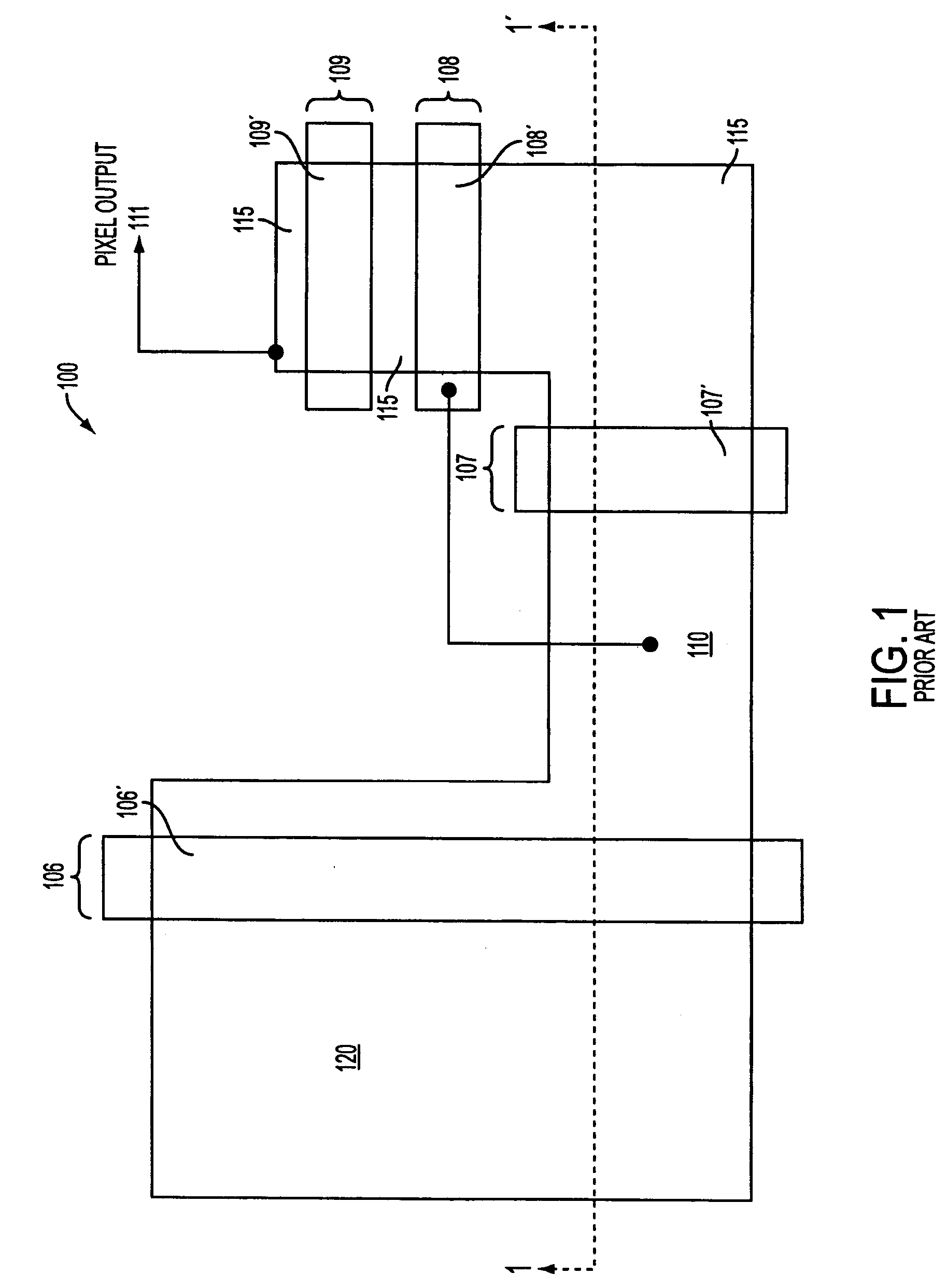 Dual conversion gain gate and capacitor combination