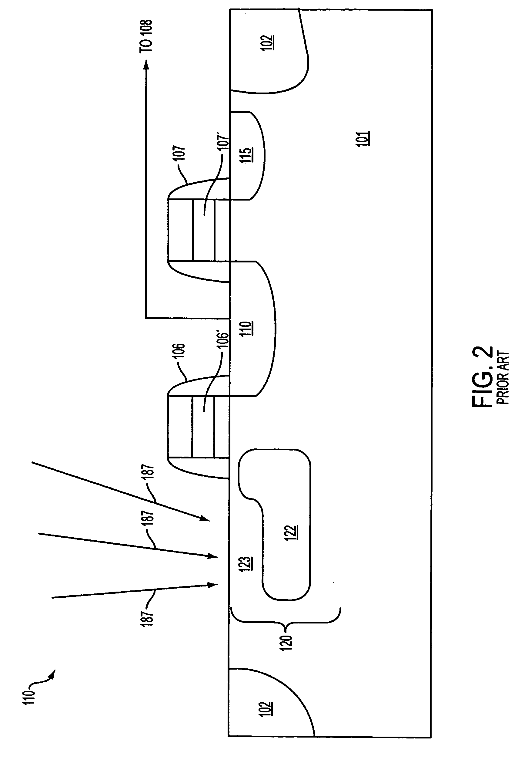 Dual conversion gain gate and capacitor combination