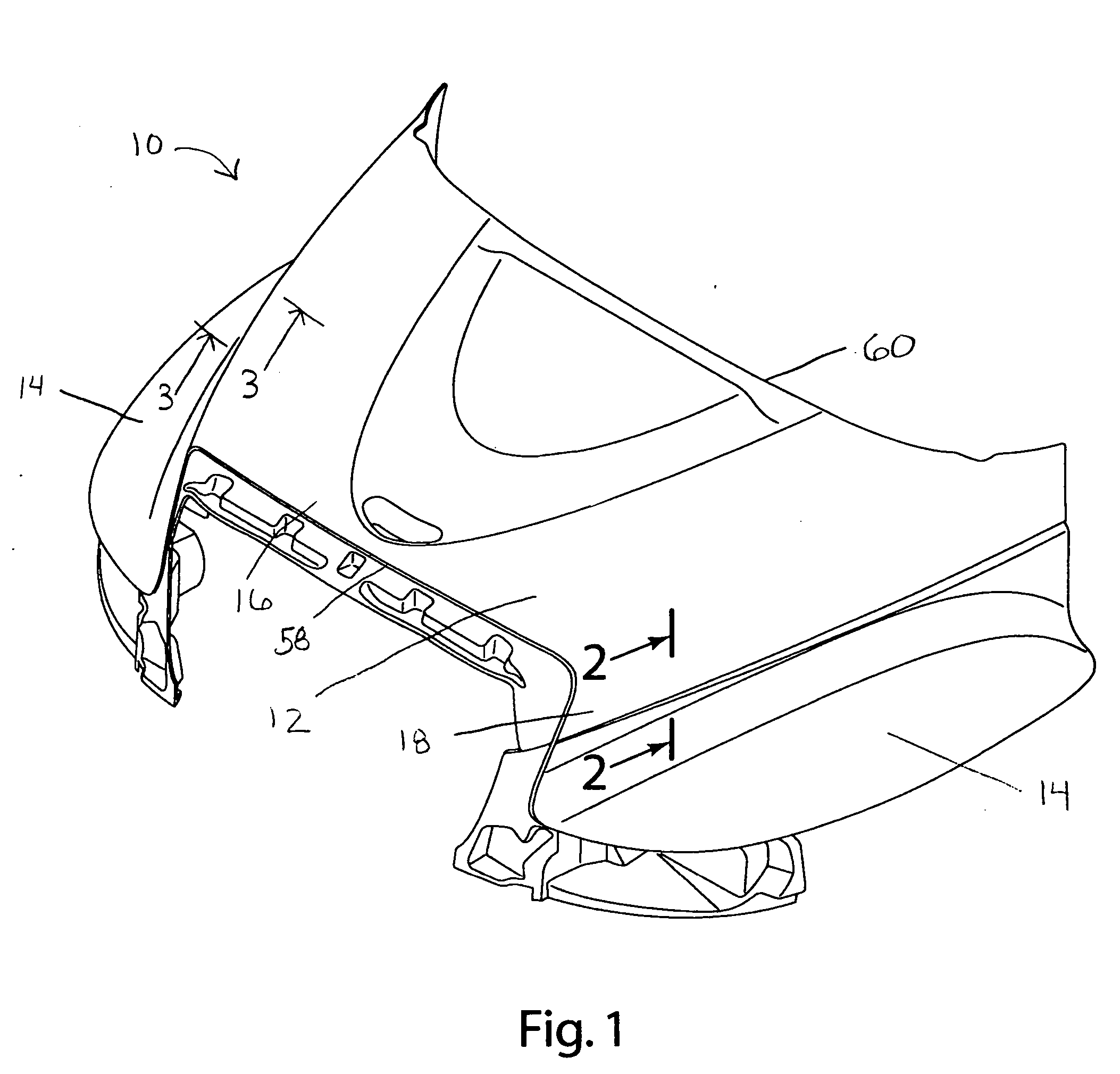 Vehicle hood assembly