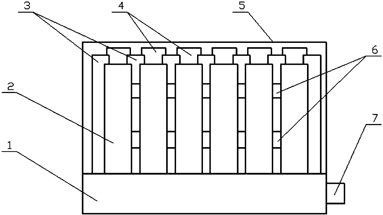 A water conservancy dam wave-resisting wall